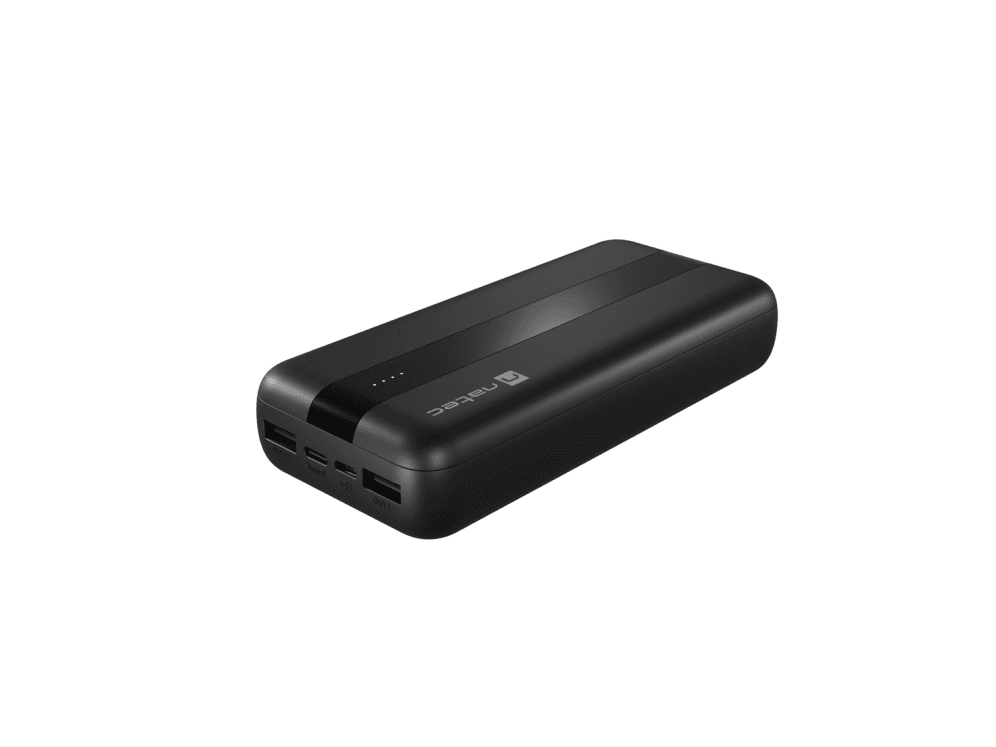 Power Bank Natec Trevi 20000 mAh 2xUSB 2.1A 1xUSB-C Negro — imagen 1
