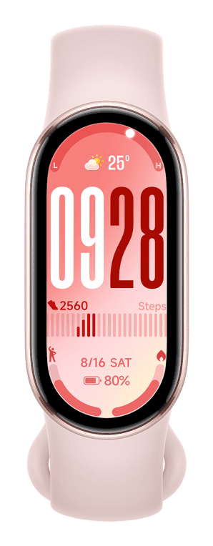 PULSERA DE ACTIVIDAD XIAOMI SMART BAND 10 MYSTIC ROSE — imagen 1