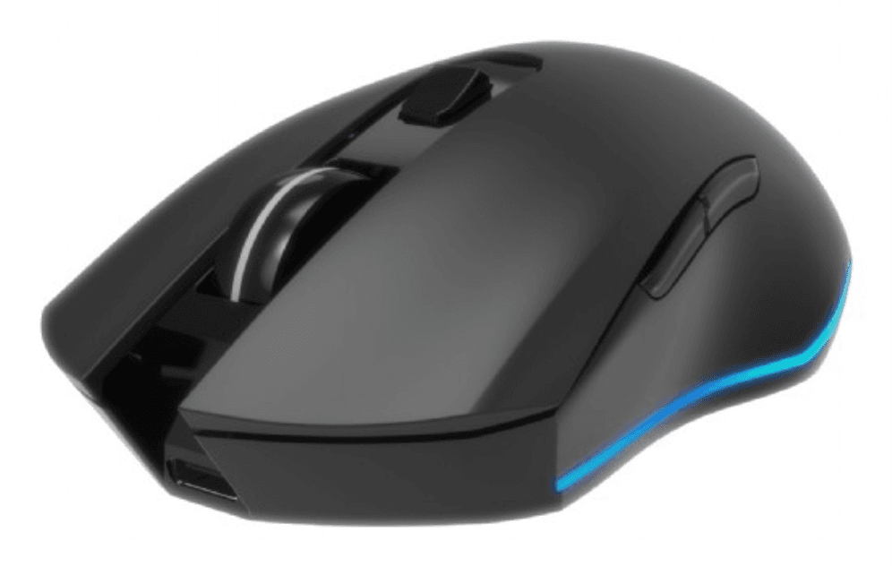 Ratón Gaming Gembird RGB Inalámbrico Recargable de 6 Botones "Firebolt" Negro — imagen 1