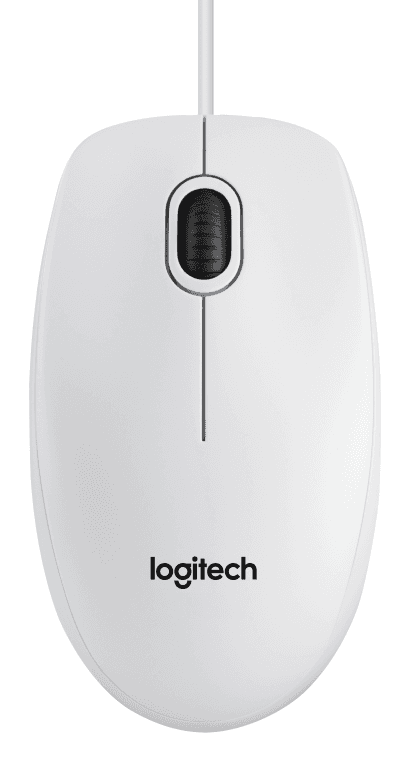 Ratón Logitech B100 Blanco USB — imagen 1