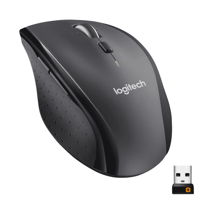Ratón Logitech Marathon M705 Negro RF Inalámbrico Pilas — imagen 1