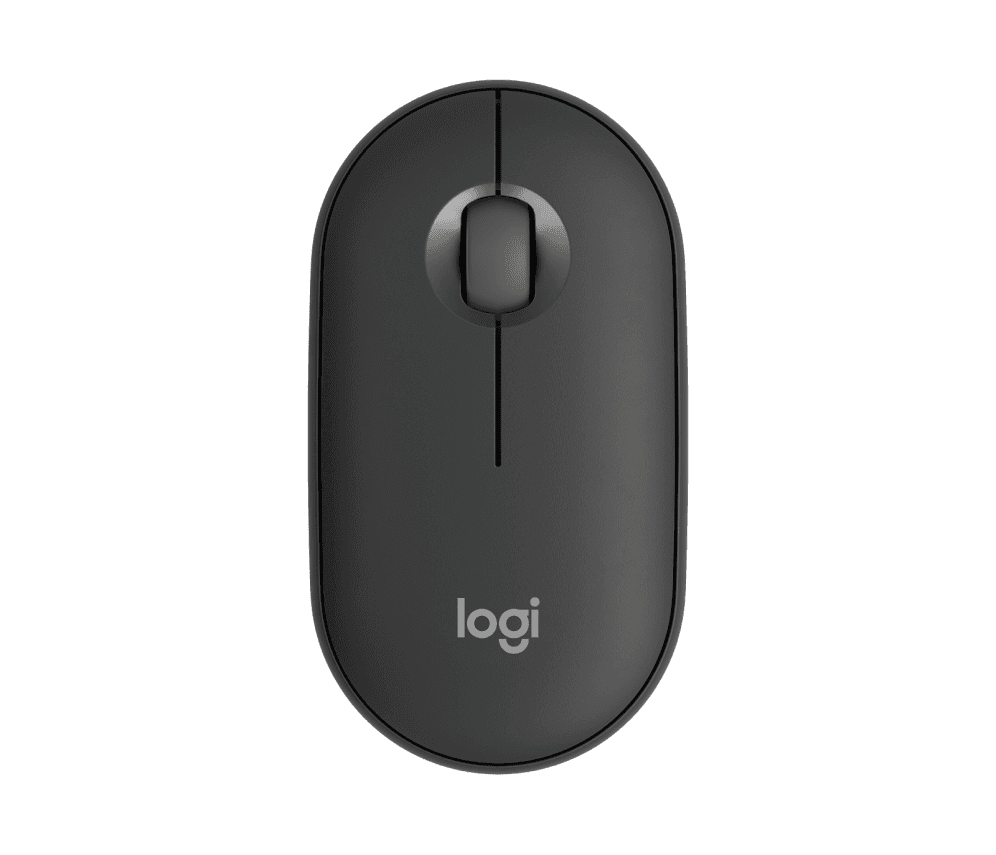 Ratón Logitech Pebble Mouse M350S Grafito Bluetooth Pilas — imagen 1