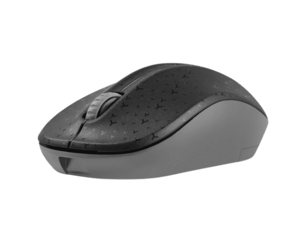 Ratón Natec Toucan Negro-Gris RF Inalámbrico Pilas — imagen 1