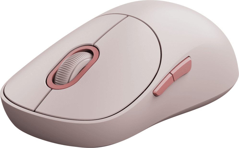 Ratón Xiaomi Mouse 3 Pink RF Inalámbrico Batería Recargable — imagen 1