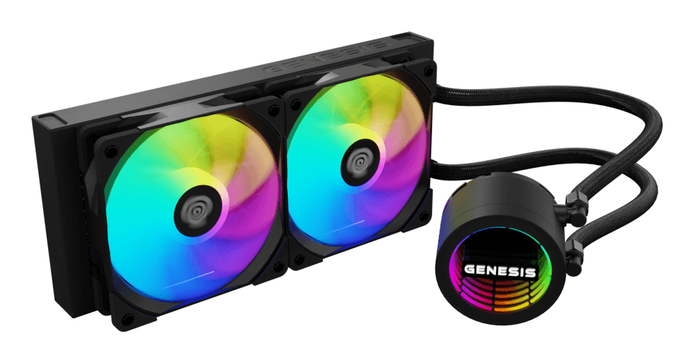 Refrigeración Líquida Genesis Hydria 240 ARGB 120mm — imagen 1