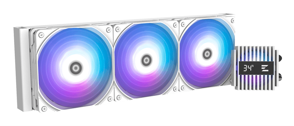 Refrigeración Líquida Zalman Alpha2 A36 ARGB 360mm Blanco — imagen 1
