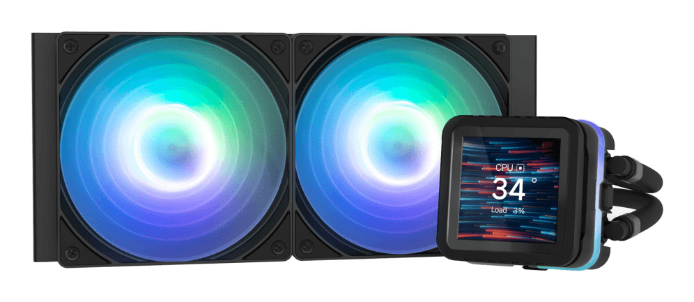Refrigeración Líquida Zalman Alpha2 DS A24 ARGB 240mm Negro — imagen 1