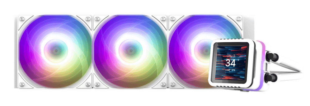 Refrigeración Líquida Zalman Alpha2 DS A36 ARGB 360mm Blanco — imagen 1