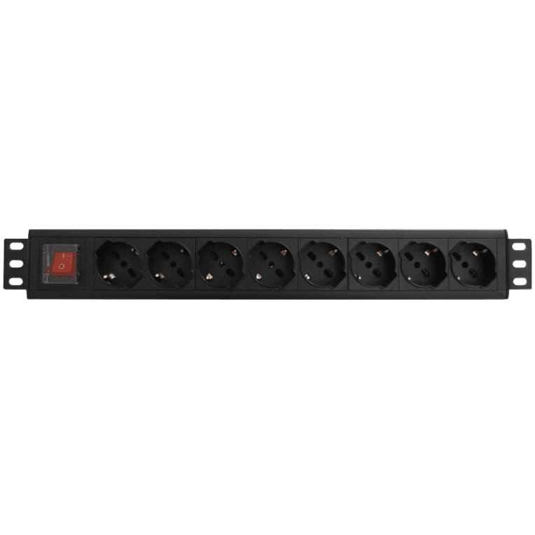 Regleta Rack Wp 19" 8 Tomas ITA/SCHUKO C14 — imagen 1