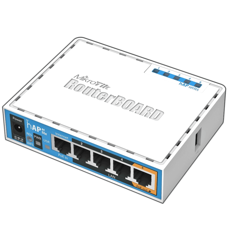 Router Mikrotik Hap AC Lite RB952Ui-5ac2nD con WiFi AC dual band — imagen 1
