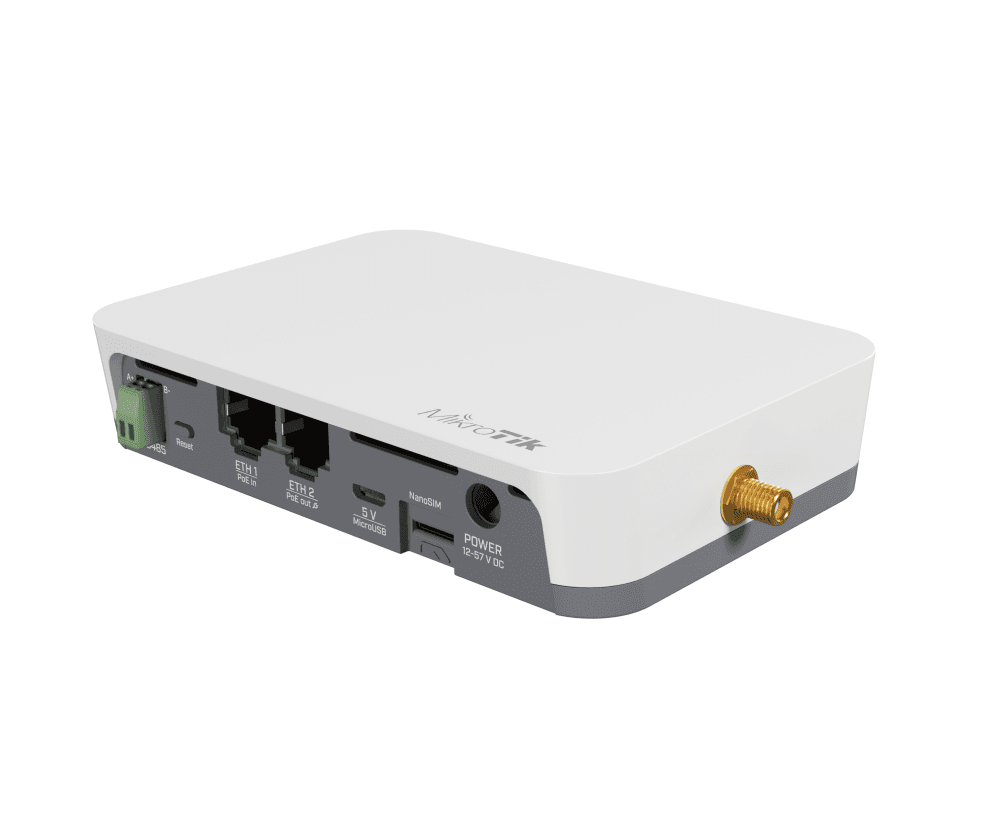 Router Mikrotik RB924iR-2nD-BT5&BG77&R11e-LR9 Knot LR9 Kit Multifunción