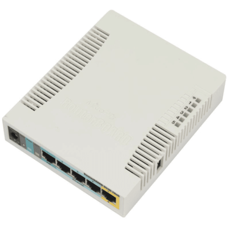 Router Mikrotik RB951Ui-2HnD con WiFi integrado y puertos Gigabit — imagen 1