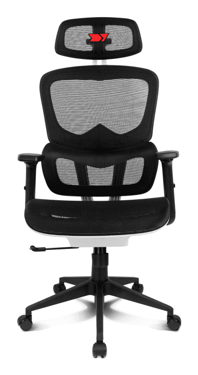 Silla Gaming Drift Drair 200 Tejido Negro/Blanco Malla — imagen 1