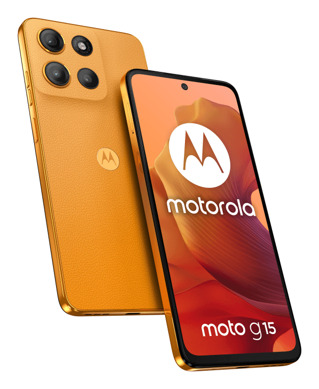 SmartPhone Motorola Moto G15 4G 8GB/256GB Orange — imagen 1