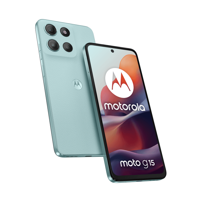 SmartPhone Motorola Moto G15 4G 8GB 512GB Glacier Blue — imagen 1