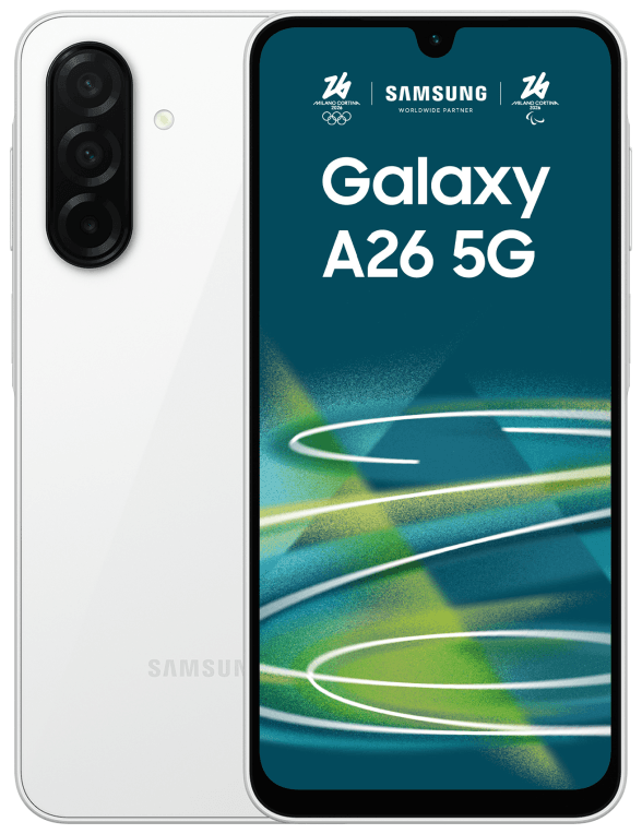 SmartPhone Samsung Galaxy A26 6.7" Dual SIM Android 15 5G 6Gb 128Gb 5000mAh Blanco — imagen 1