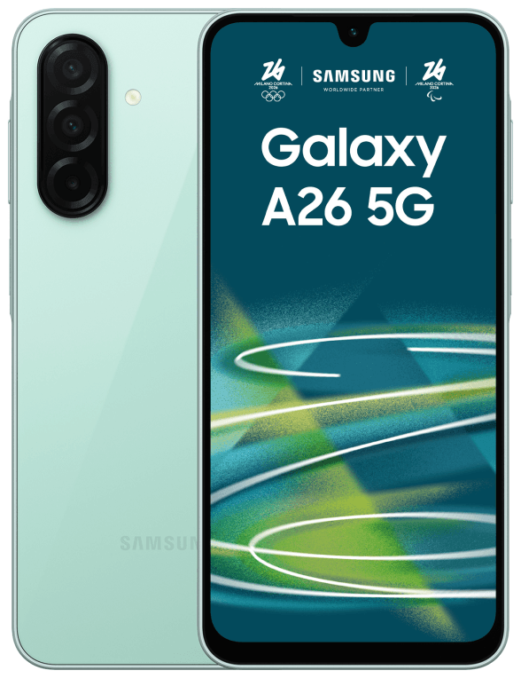 SmartPhone Samsung Galaxy A26 6.7" Dual SIM Android 15 5G 6Gb 128Gb 5000mAh Menta — imagen 1