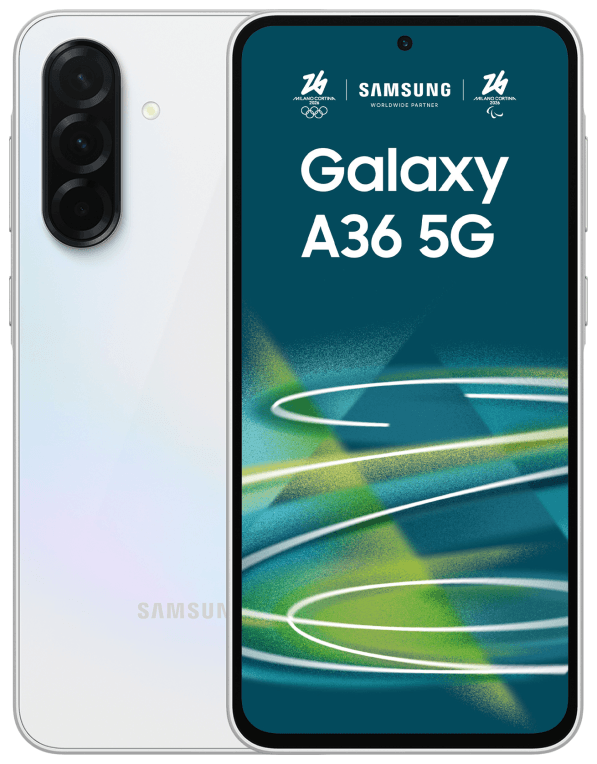 SmartPhone Samsung Galaxy A36 5G 6.7" SIM doble Android 15 8Gb 256Gb 5000mAh Blanco — imagen 1
