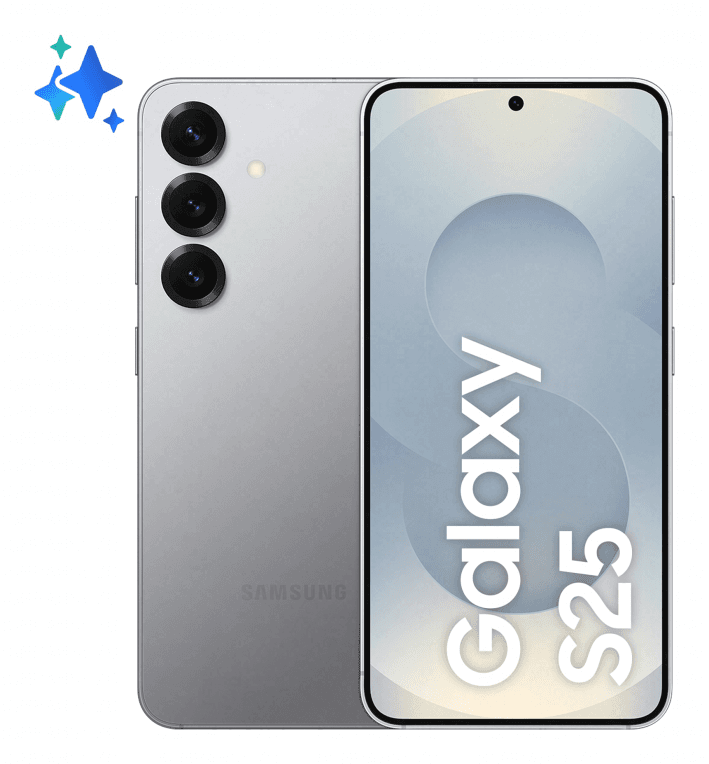 SmartPhone Samsung Galaxy S25 12GB 256GB 6,2" 5G Silver Shadow — imagen 1