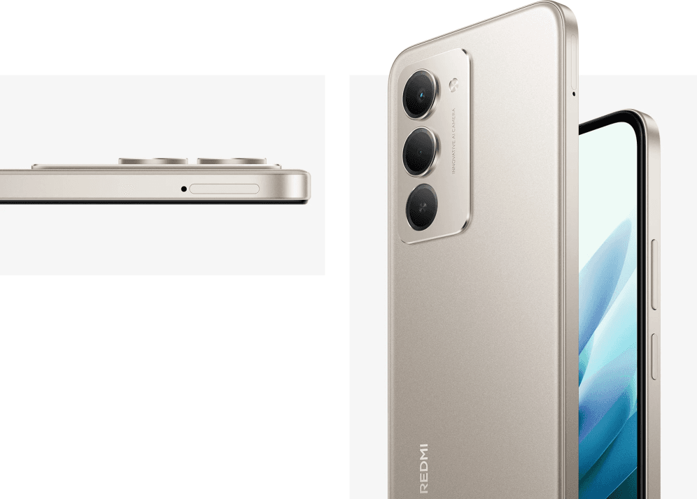 SmartPhone Xiaomi Redmi 15 6GB/128GB NFC 4G 144Hz Titan Gray — imagen 1