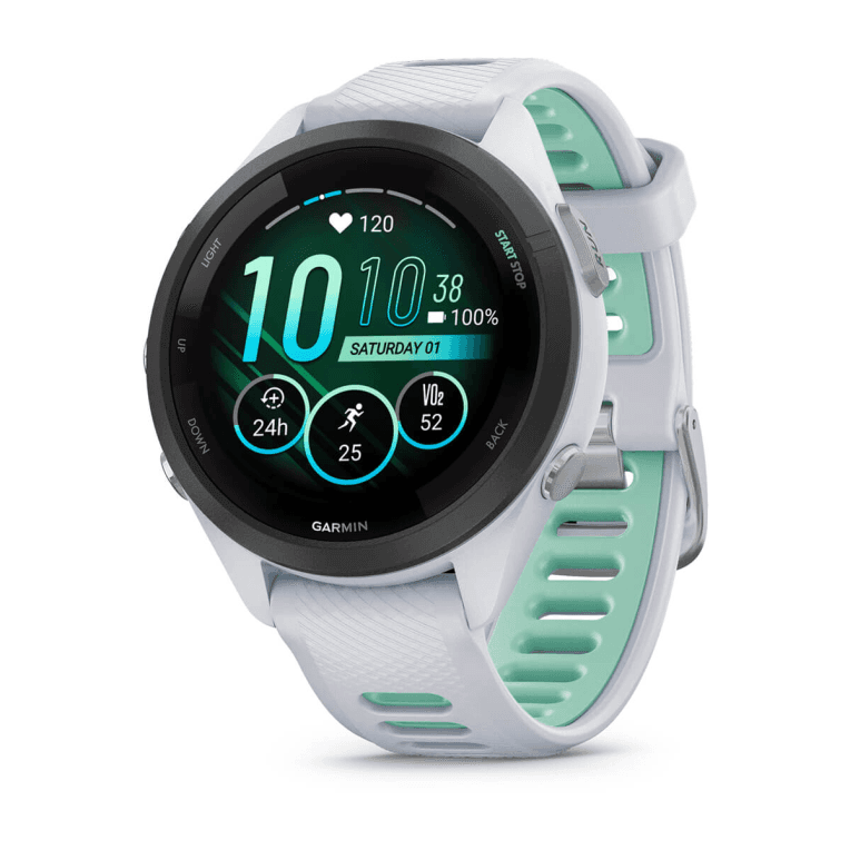 SmartWatch Garmin Forerunner 265S Blanco Verde GPS — imagen 1