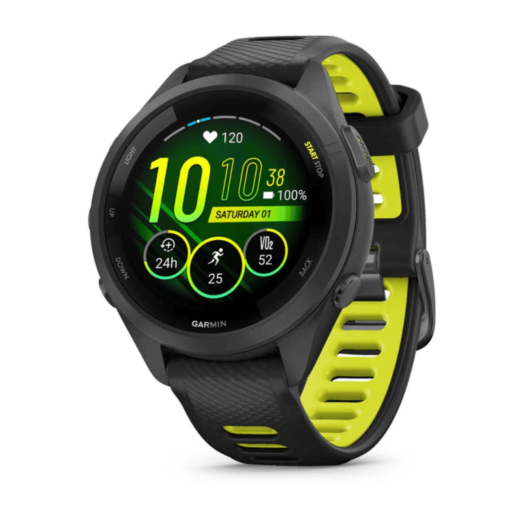 SmartWatch Garmin Forerunner 265S Negro Amarillo GPS — imagen 1