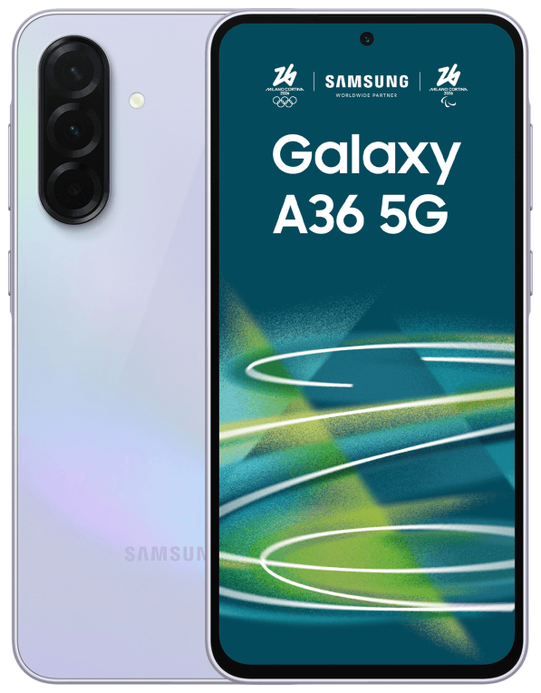 SmpartPhone Samsung Galaxy A36 5G 6.7" SIM doble Android 15 8Gb 256Gb 5000mAh Lavanda — imagen 1