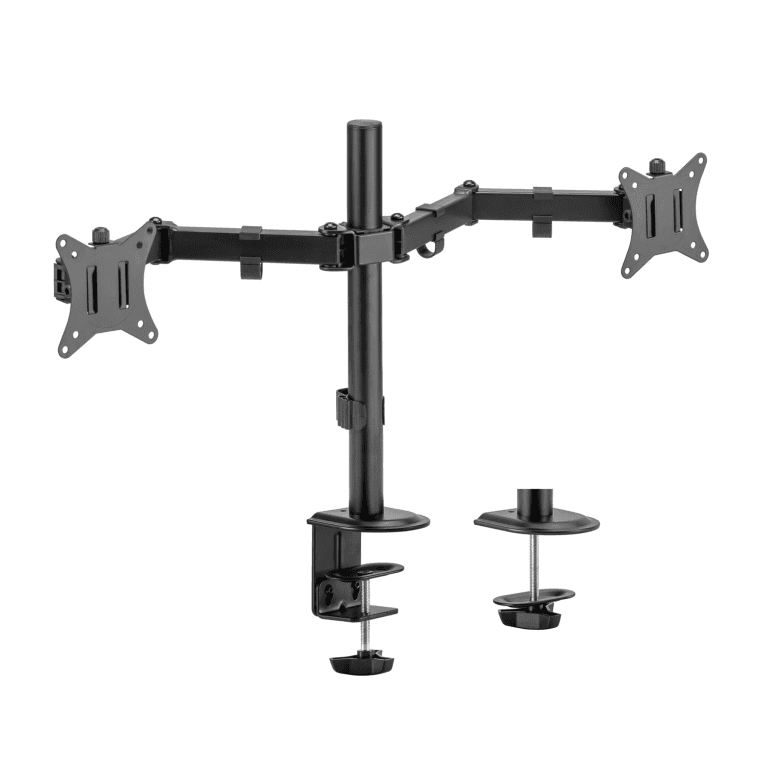 SOPORTE AISENS MESA GIRATORIO E INCLINABLE MONITOR/TV 9KG 17-32 NEGRO — imagen 1