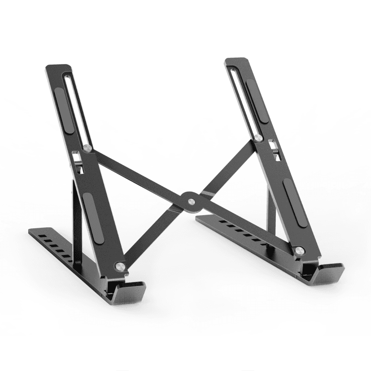 SOPORTE DE SOBREMESA AISENS AJUSTABLE PARA PORTATIL TABLET GRIS — imagen 1