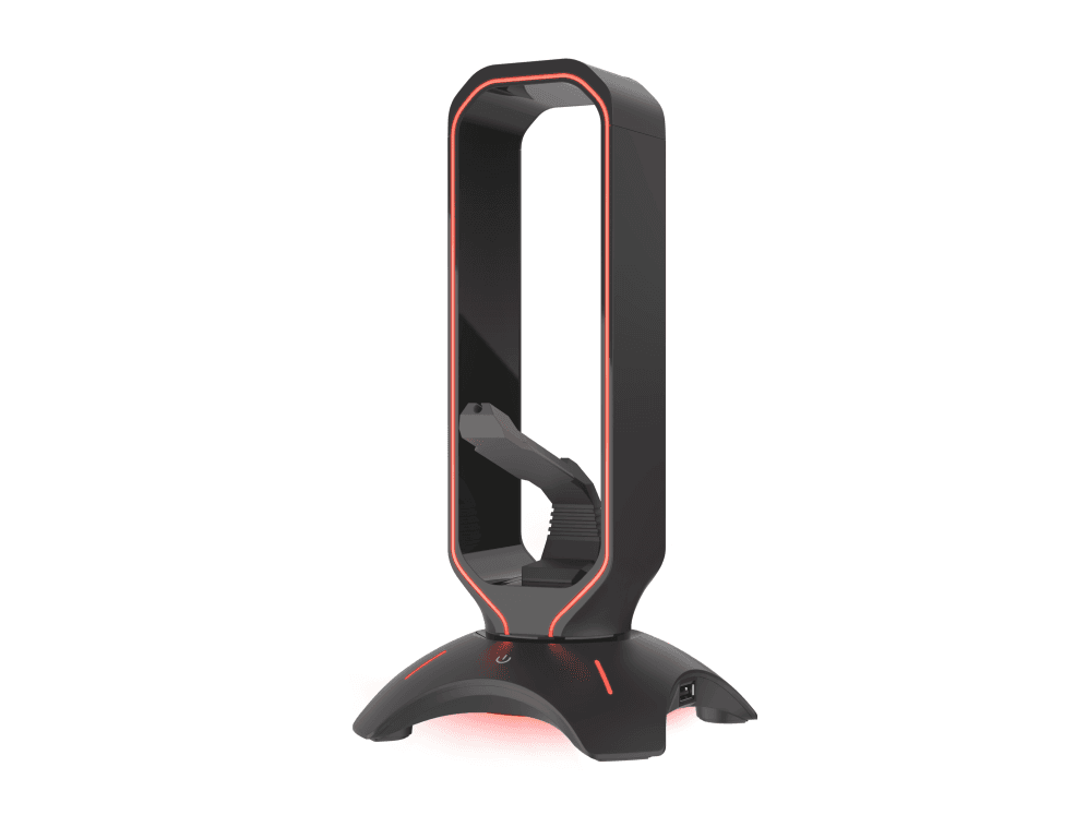 Soporte para Auricular Genesis Vanad 500 Con Bungee Y Hub USB