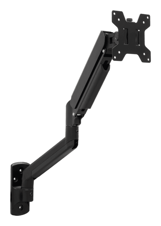 SOPORTE PARED TOOQ PANT. GIRA INCLI 1 BRAZO 13-34 NEGRO — imagen 1