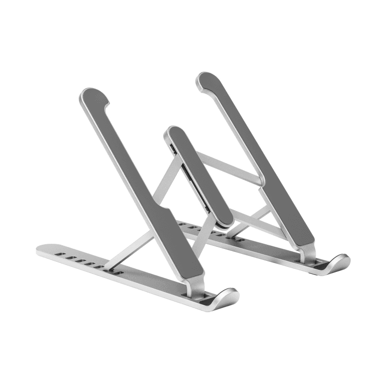 Soporte Sobremesa Aisens Ajustable Para Portátil Tablet Plata — imagen 1