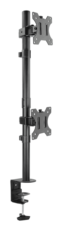 Soporte Tooq Mesa Pant. Gira Incli 2 Brazos 13-32 Vertical DB1233TNV-B — imagen 1