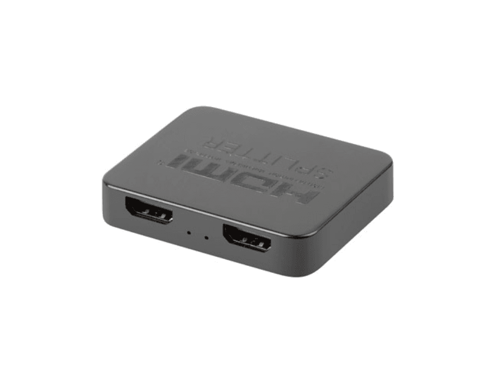 Splitter Lanberg SPV-HDMI-0002 VideoHdmiA2xHdmi4KMicroUsbNegro — imagen 1