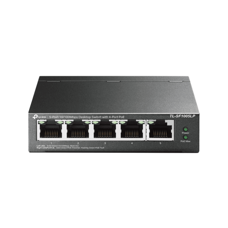 Splitter Poe Tp-Link 5-Port 10/100 Mbps Desktop Switch With 4-Port Poe — imagen 1