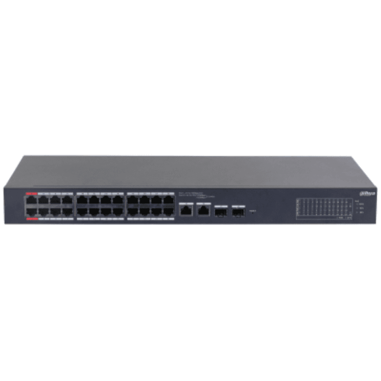 Switch Cloud Dahua DH-CS4226-24ET-240 Switch With 24-Port PoE 240W — imagen 1