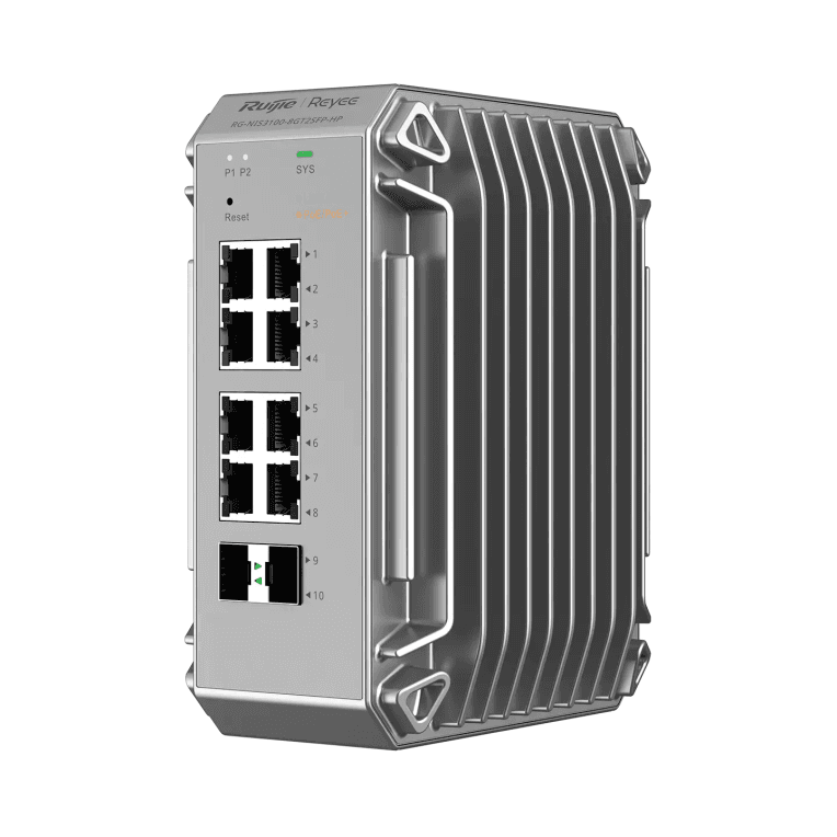 Switch Industrial Ruijie RG-NIS3100-8GT2SFP-HP - Conmutador Gestionado PoE — imagen 1