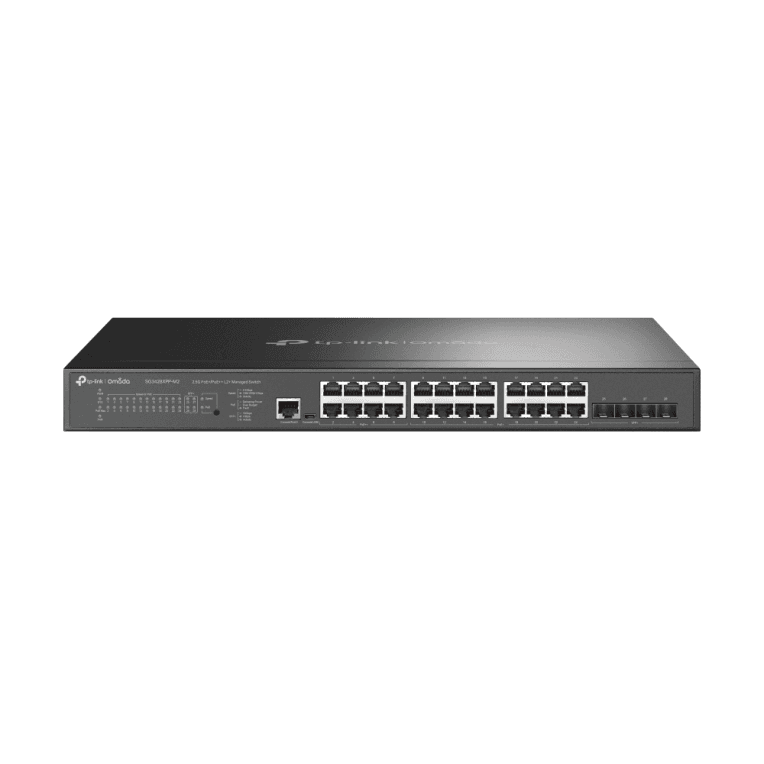 Switch Omada Tp-link TL-SG3428XPP-M2 24 Port 10Gb SFP+ L2+ PoE+ — imagen 1