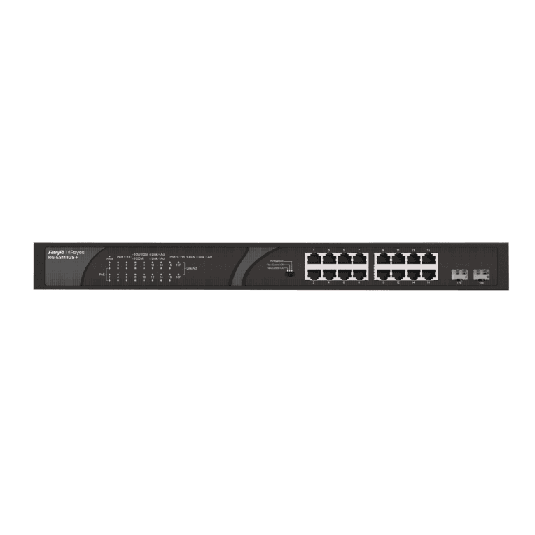 Switch Ruijie Reyee RG-ES118GS-P Gigalan 16p SFP 2p POE — imagen 1