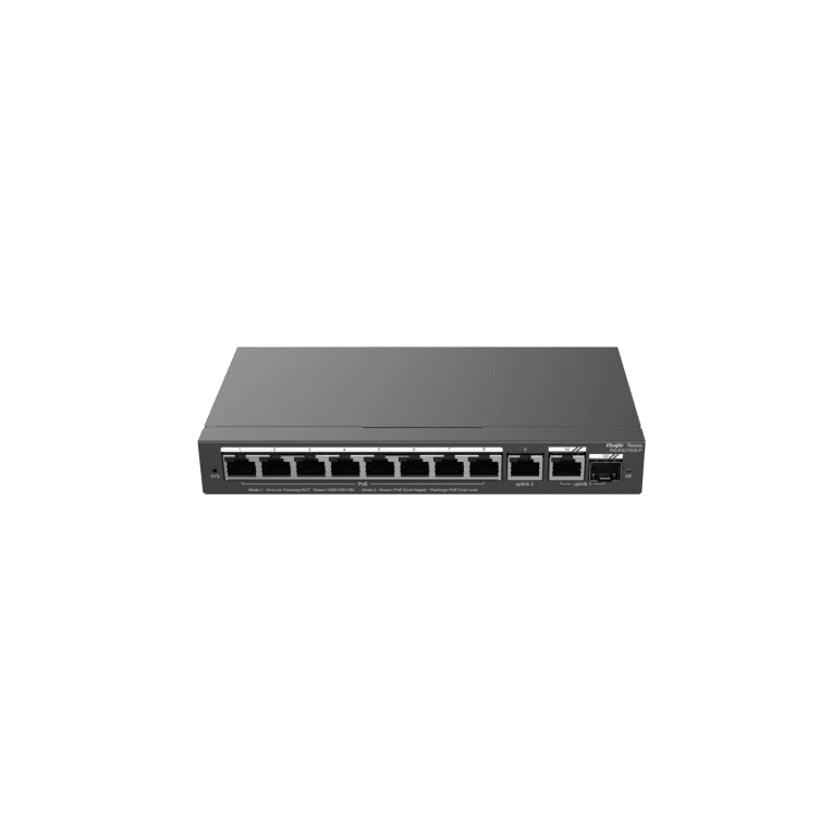 Switch Ruijie Reyee RG-ES210GS-P Gigalan 10p Sfp 1p Poe+ 120w — imagen 1