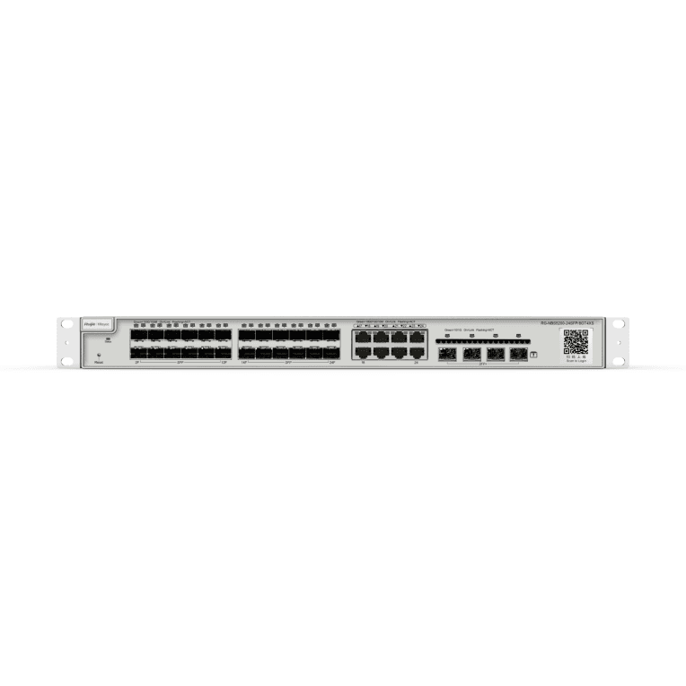 Switch Ruijie Reyee RG-NBS5200-24Sfp/8GT4XS Gigalan Sfp 24p Sfp+ 4p Gigala 8p L3 — imagen 1