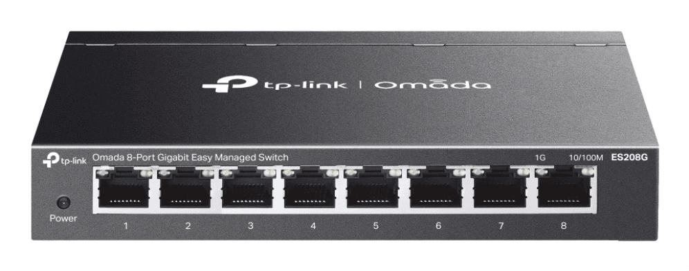 Switch Tp-link ES208G 8 Puertos Gigabit con PoE+ y PoE++ — imagen 1