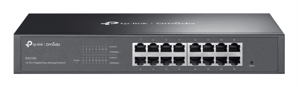 Switch Tp-link ES216G 8 Puertos Gigabit de Gestión Sencilla — imagen 1