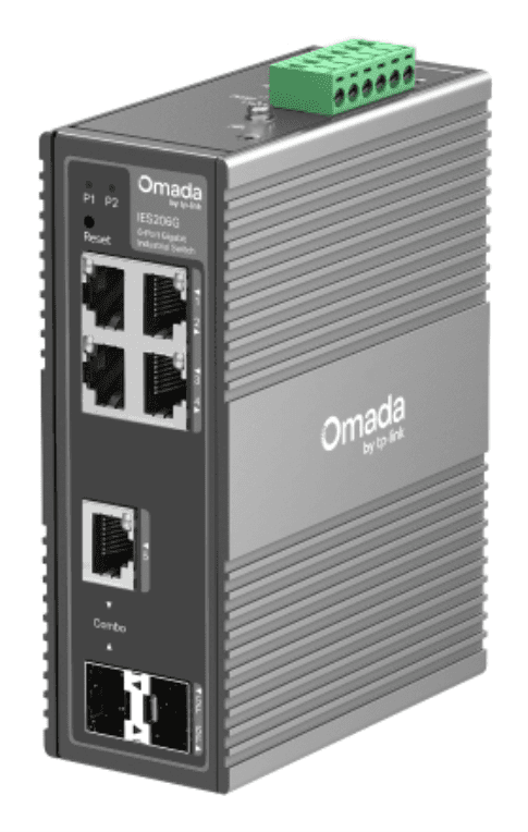 Switch TP-Link IES206G Omada 6-Port Industrial Gigabit Easy Managed — imagen 1