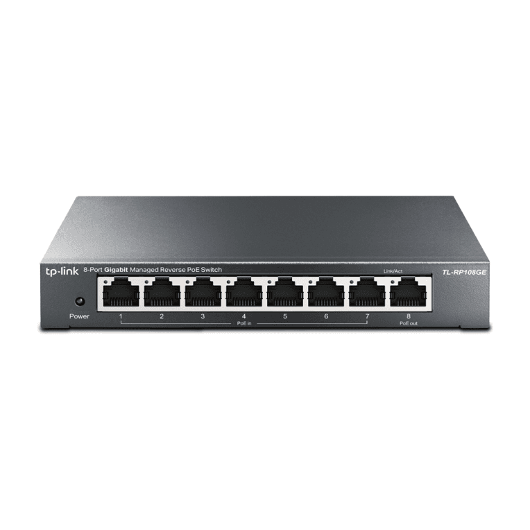 Switch Tp-link Omada RP108GE 8 Puertos Gigabit Gestionado Con Reverse PoE — imagen 1