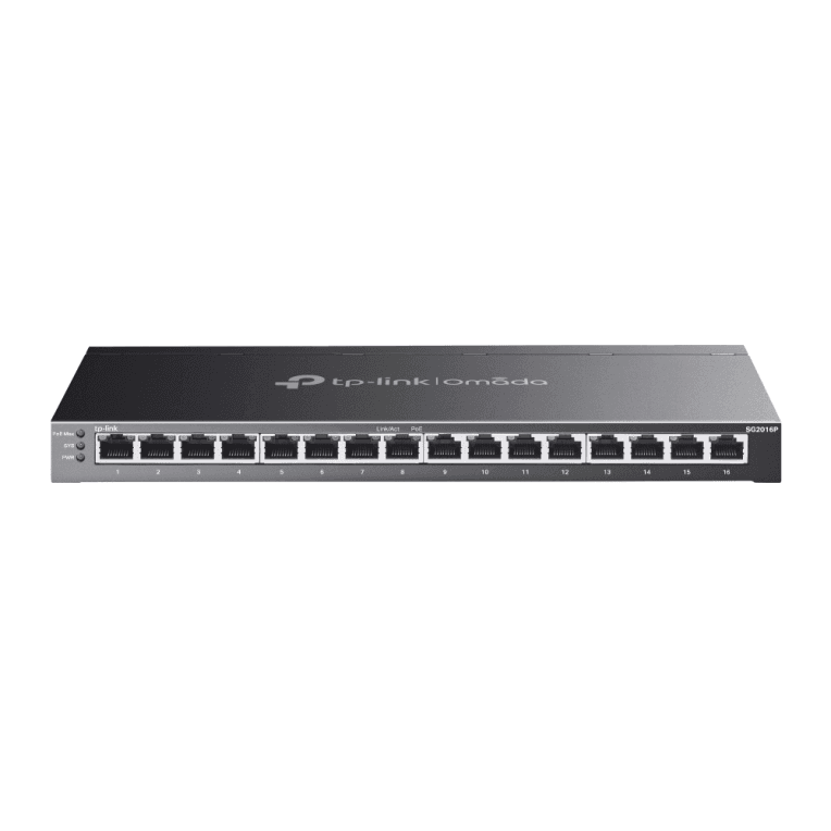 Switch Tp-link Omada TL-S2016P Smart 16x1G 8xPOE+ 120W — imagen 1