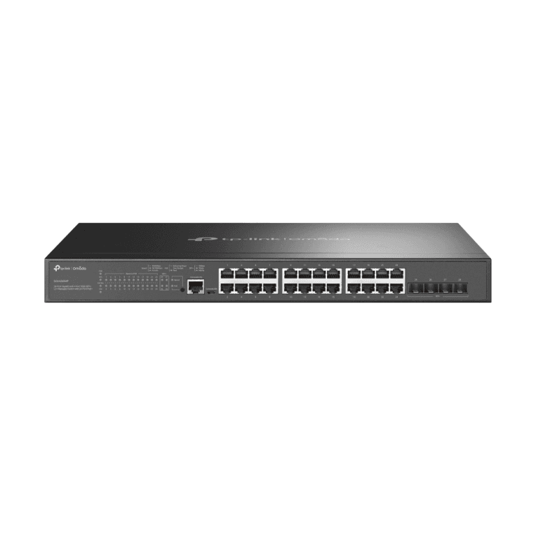 Switch Tp-link Omada TL-SG3428XMP L2+ 24x1G PoE+ 4xSFP+ 384W — imagen 1