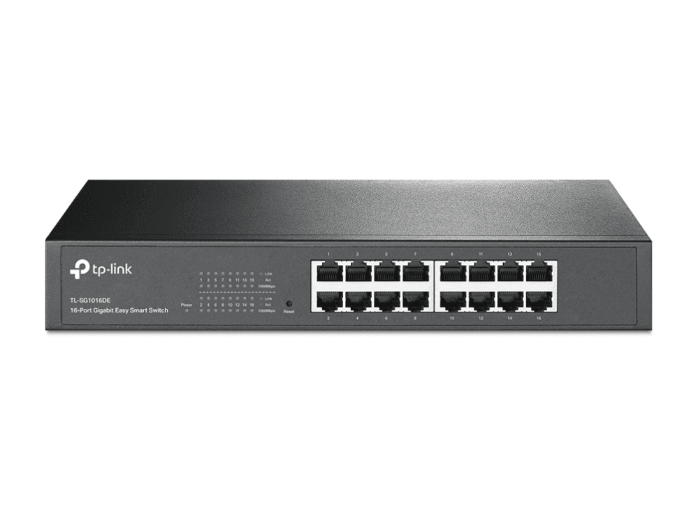 Switch Tp-Link TL-SG1016DE Easy Smart Con 16 Puertos Gigabit — imagen 1