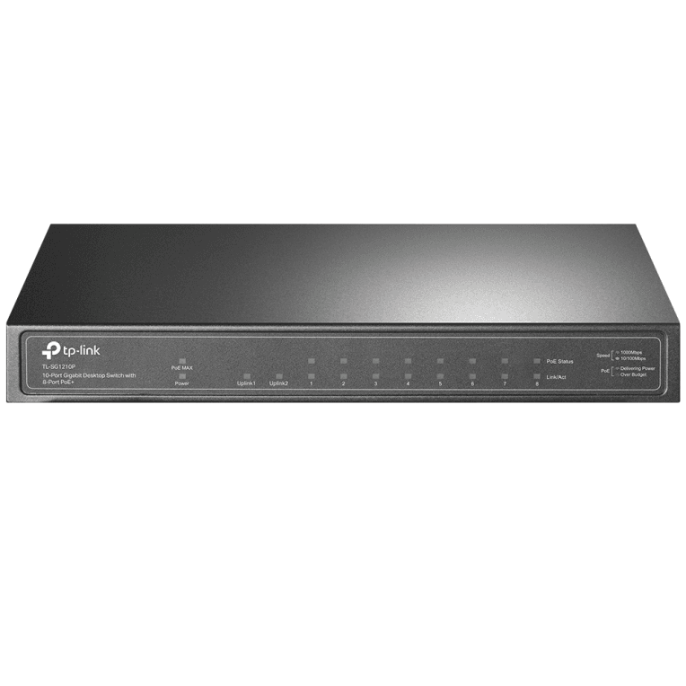 Switch Tp-Link TL-SG1210P 10 Port GB PoE+ 8 Port PoE — imagen 1