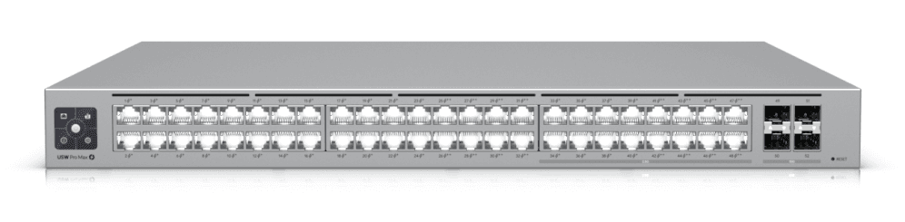 Switch Ubiquiti UniFi USW-PRO-MAX-48-POE 48-Port PoE — imagen 1